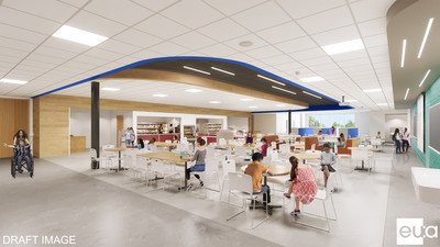 House Flex Cafe Concept - Each grade wing will have its own Cafe